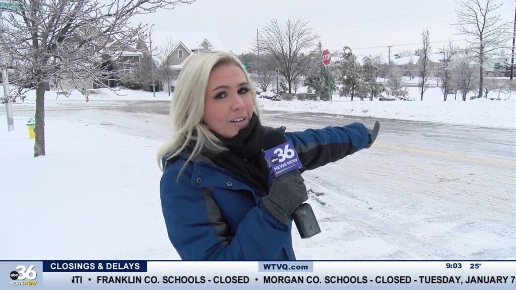 Secondary Road Conditions Live With Jane Davenport