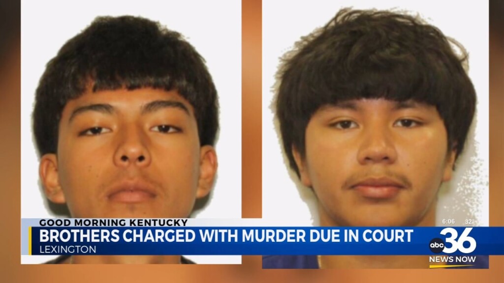 Brothers Charged With Murder Of Lexington Mother Due In Court