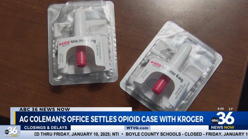 Ag Coleman's Office Settles Opioid Dispute With Kroger