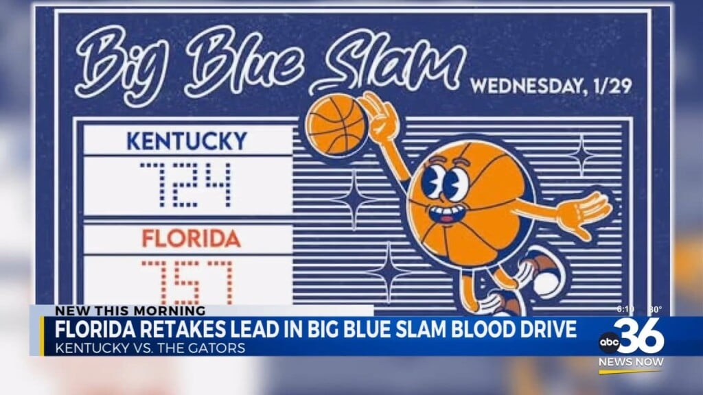 Florida Fans Retake The Lead In Big Blue Slam Blood Drive
