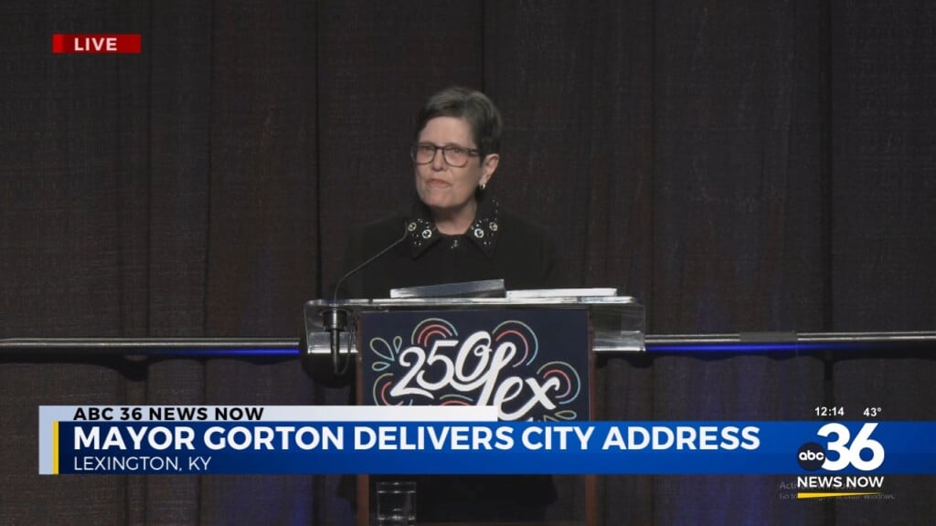 Mayor Gorton's State Of The City Address