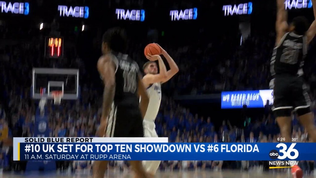 Kentucky And Florida Set To Square Off In Top Ten Hoops Matchup