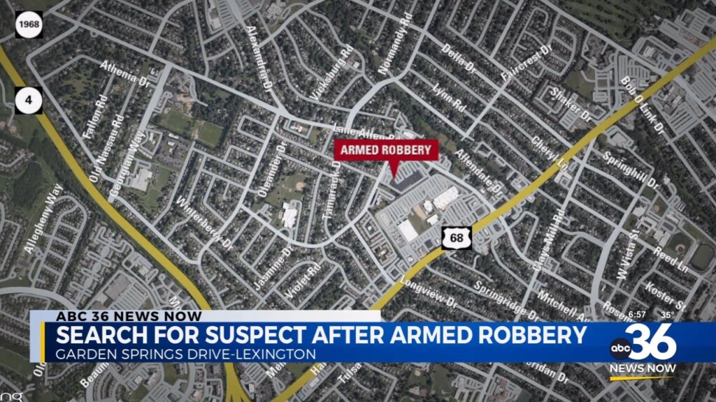 Lexington Police Search For Garden Springs Marathon Gas Robbery Suspect