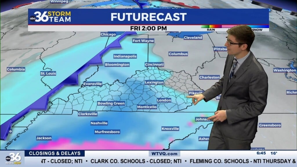 Our Next Winter Storm Set To Arrive On Friday