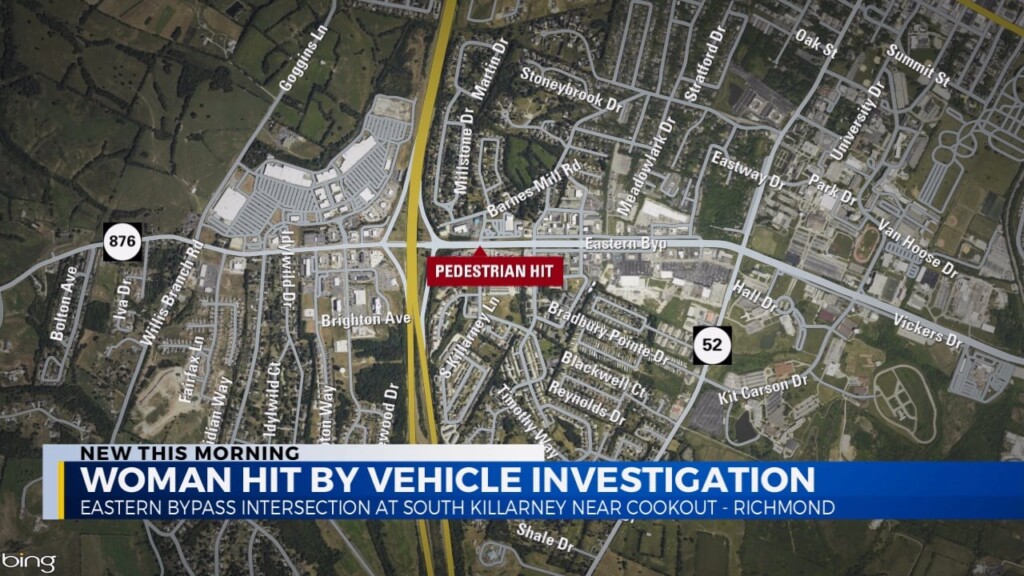 Woman Hit By Vehicle In Richmond