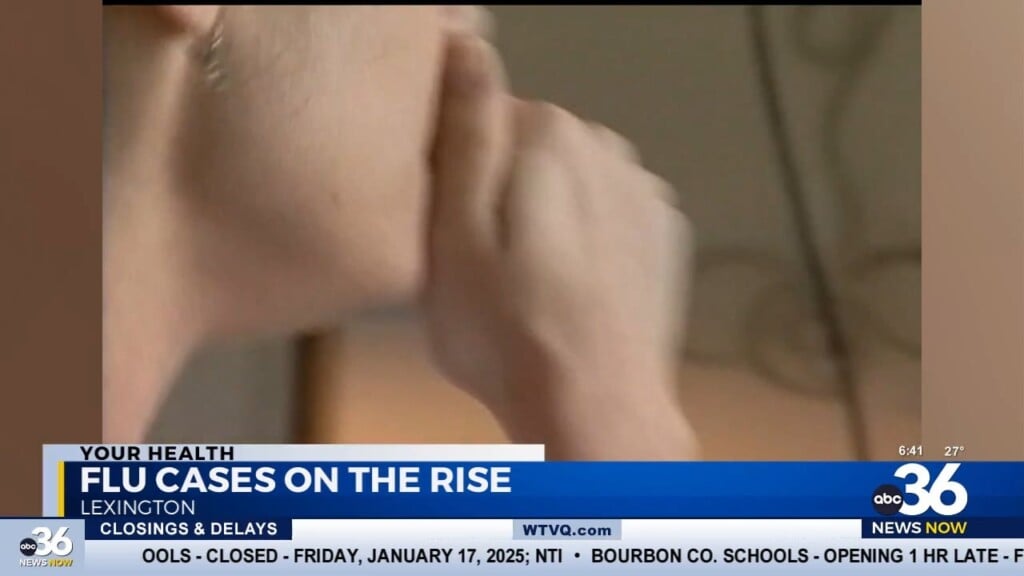 Flu Cases On The Rise In Lexington