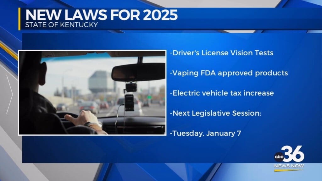 News laws in Kentucky for 2025 WTVQ