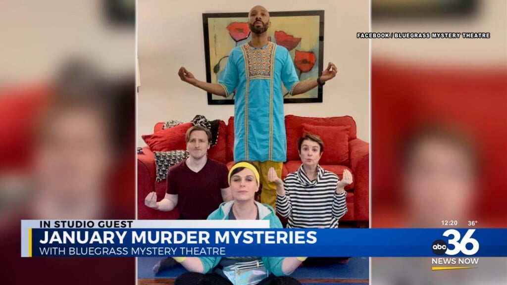 Bluegrass Mystery Theatre "new Year, New You, New Murder"
