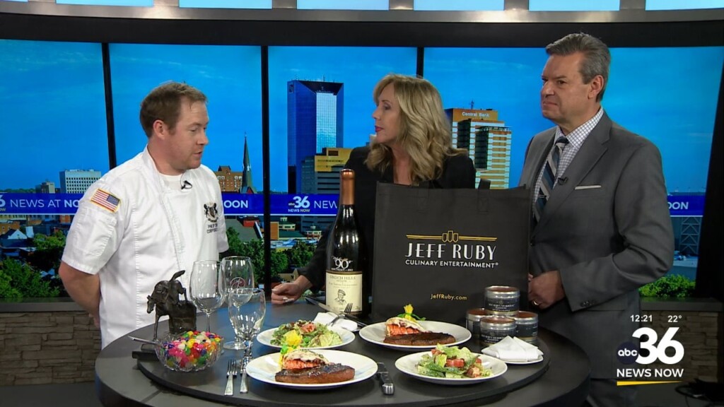 Jeff Ruby's Steakhouse Corporate Chef Philip Cronin Joins Us In Studio