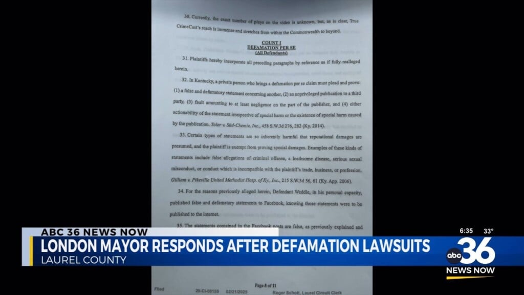 London Mayor, Randall Weddle, Responds To Defamation Suits