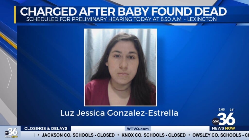 Lexington Woman Charged In Baby's Death Due In Court