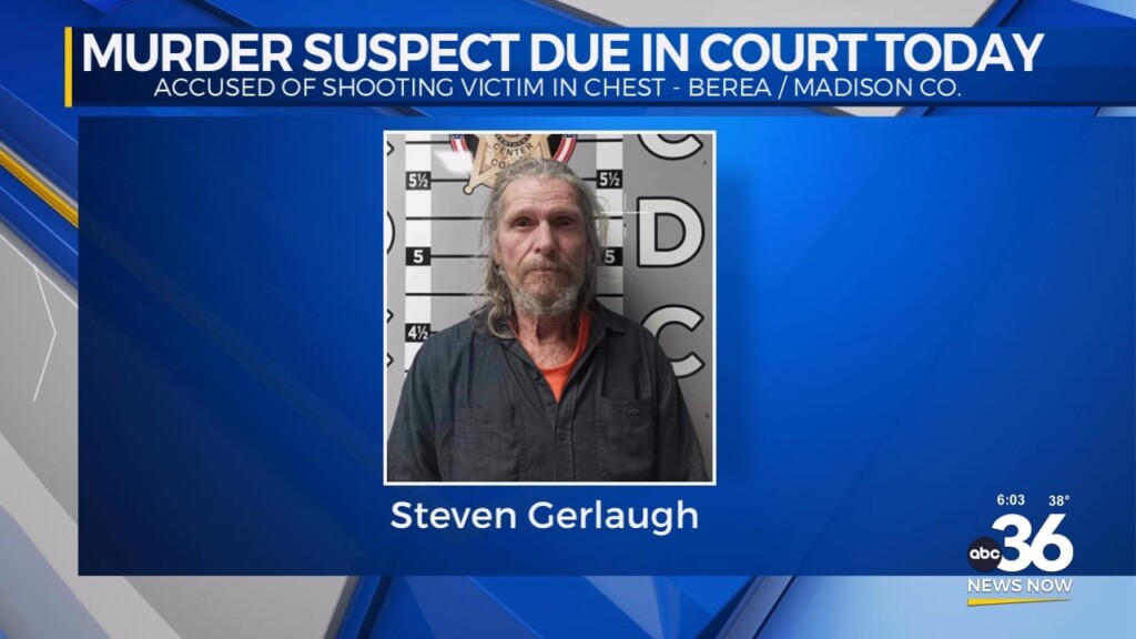Madison County Murder Suspect Due In Court