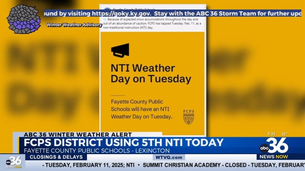 Winter Weather Forces Multiple School Districts To Cancel Classes