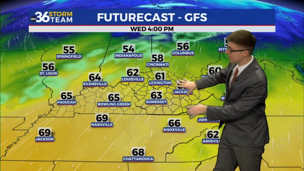 Warming Trend Continues Through The Middle Of The Week