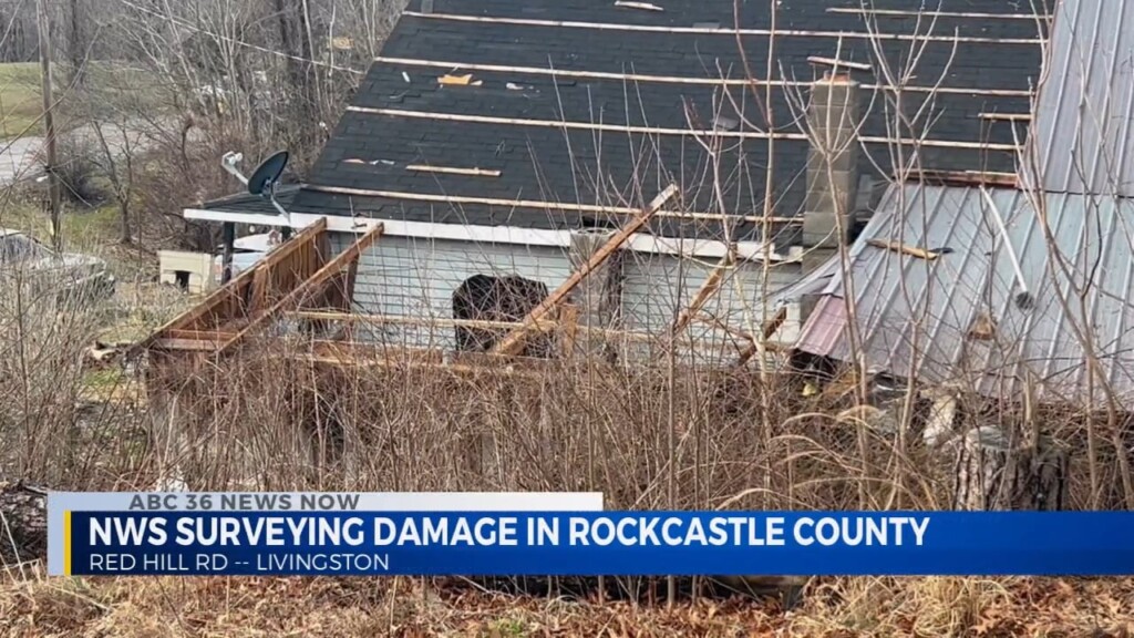 Rockcastle Storm Rips Roof Off Home