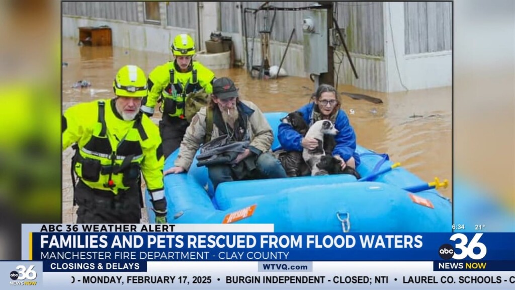 Families, Pets Rescued From Historic Flooding