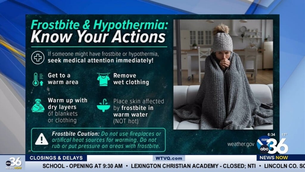 What To Know If You Experience Frostbite Or Hypothermia
