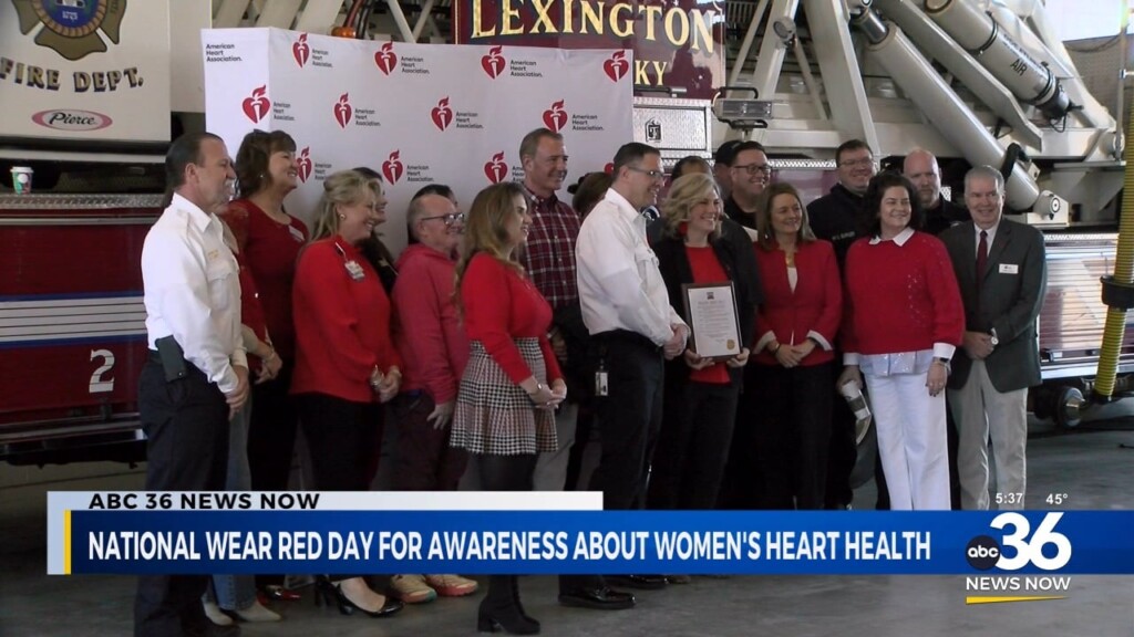 National Wear Red Day For Women's Heart Health Awareness