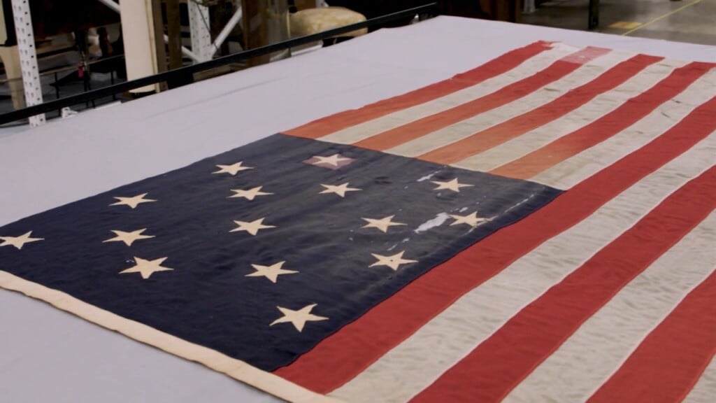 Kentucky History Treasures: 15 Stars United States Flag