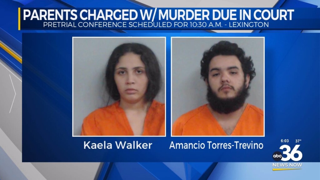 Parents Charged With Their Baby's Death Due In Court