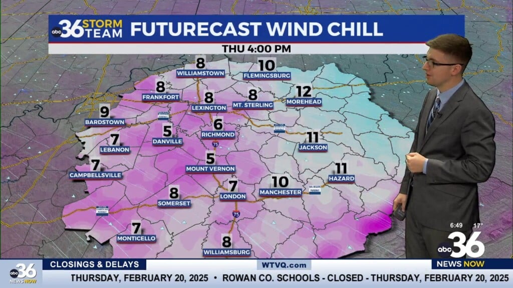 Frigid Conditions Expected To End The Week