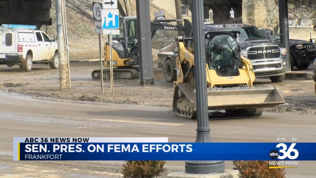 Kentucky Legislator Stivers' Comment On F.e.m.a. Respoinse