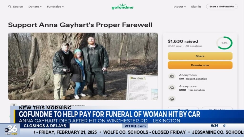 GoFundMe for funeral expenses of Anna Gayhart WTVQ