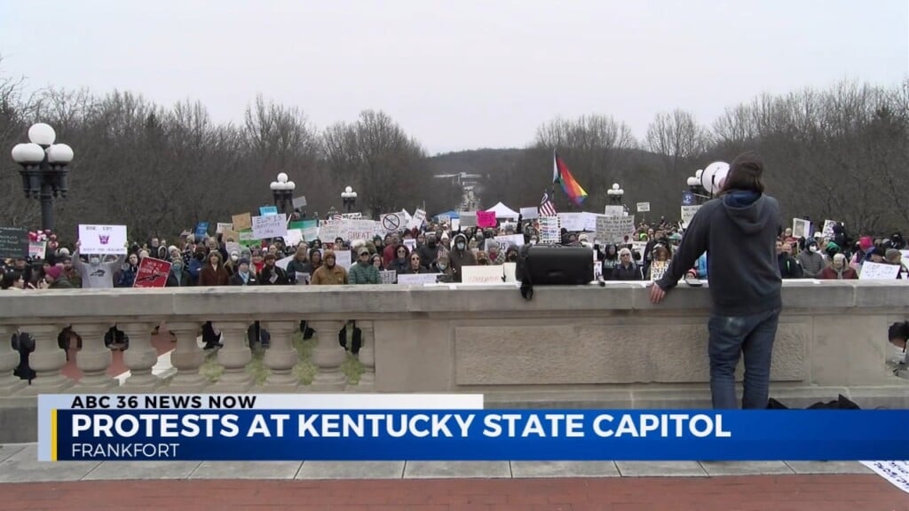 Protests At Kentucky State Capitol