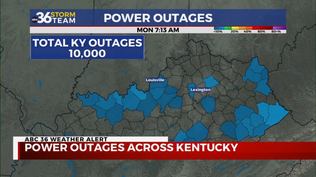 Power Outages After Storms Overnight