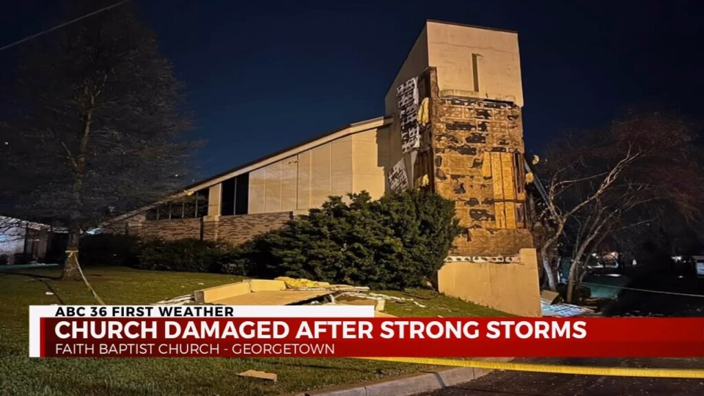 Scott County Church Damaged From Storms