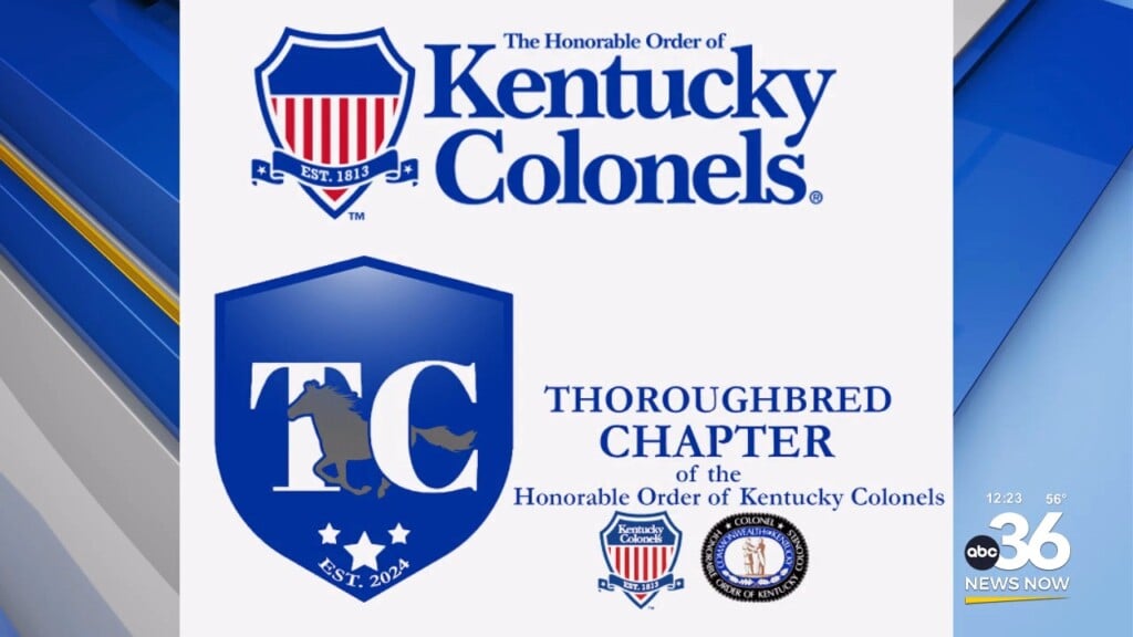 The Honorable Order Of Kentucky Colonels Joins Us In Stuido