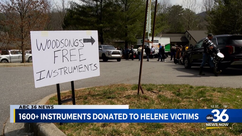 Over Sixteen Hundred Instruments Donated To Helene Victims