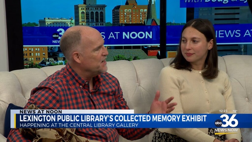 A Sneak Peak At The Lexington Public Library's Collected Memory Exhibit