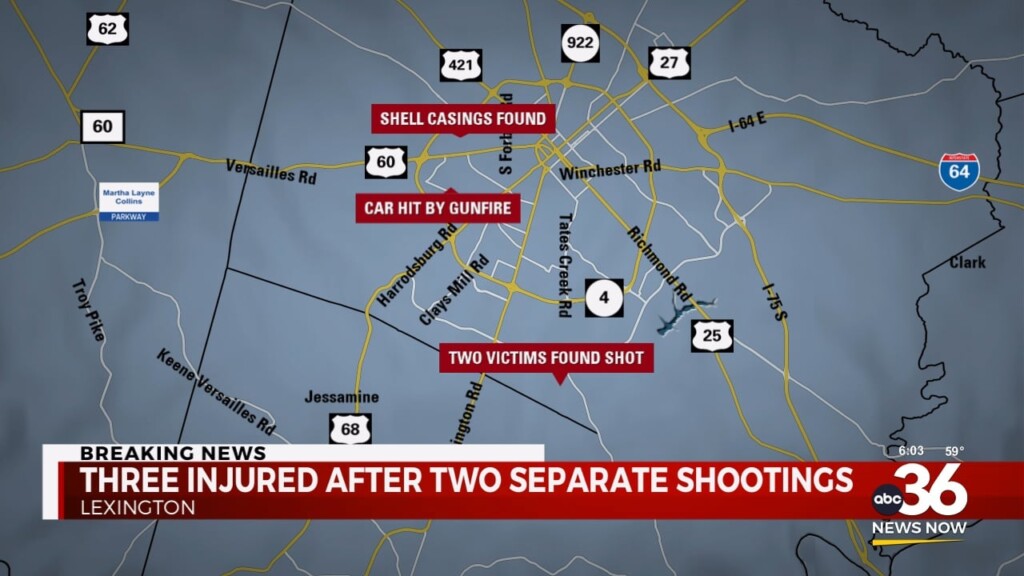 Three Injured After Two Separate Shootings