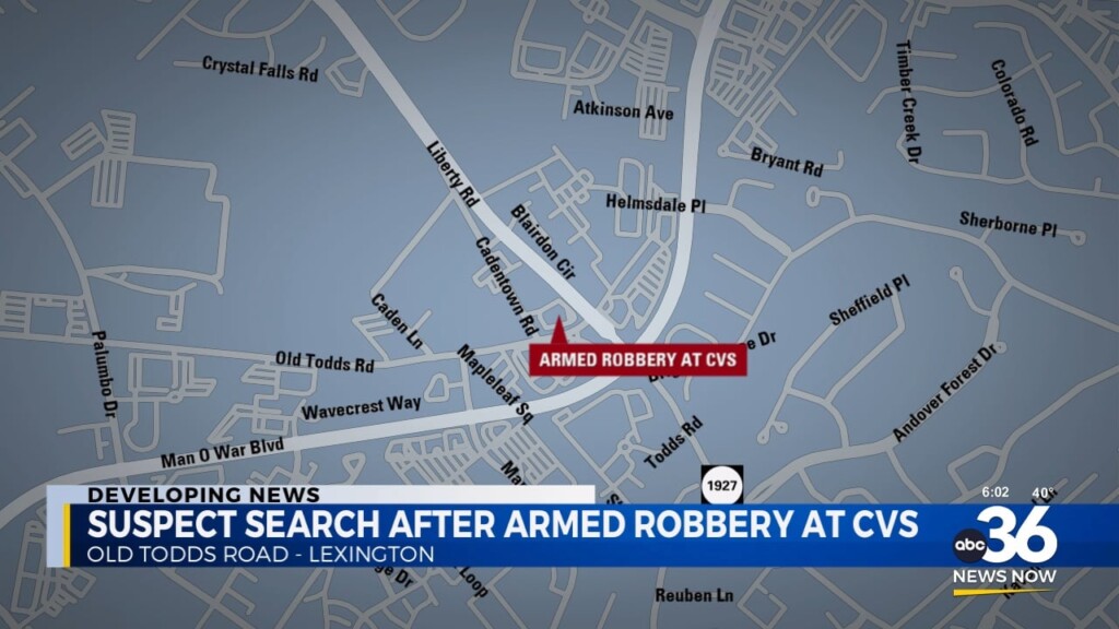 Police Search For Suspects In Armed Robbery Of Lexington Cvs
