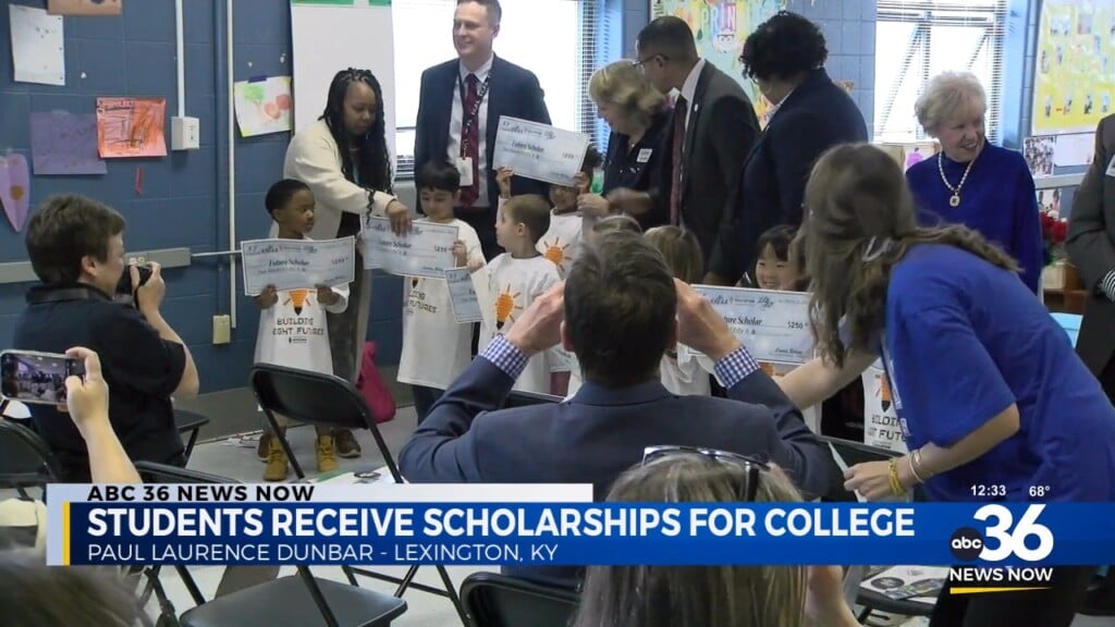 Students Receive Scholarships For College
