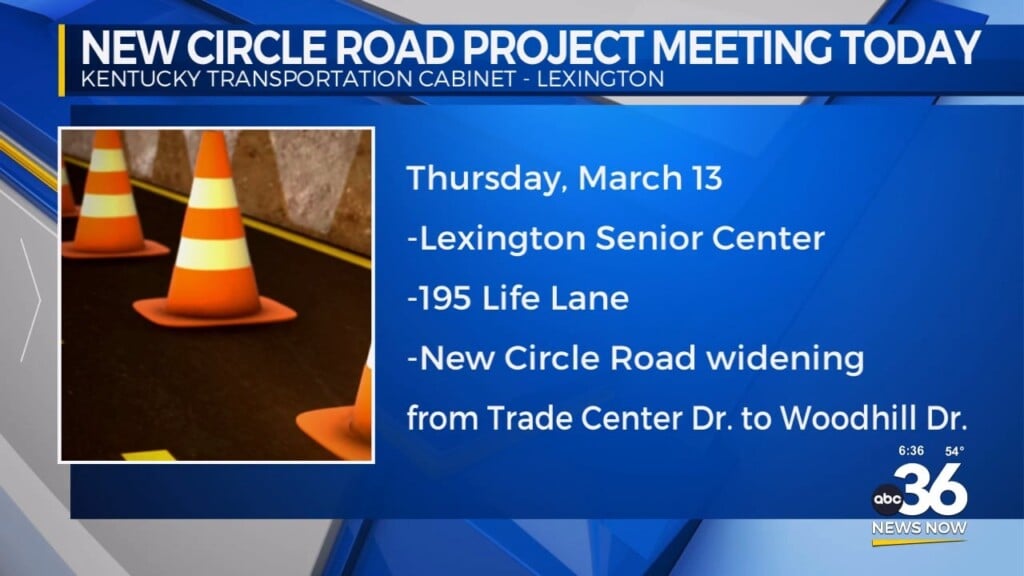 New Circle Road Widening Project Meeting
