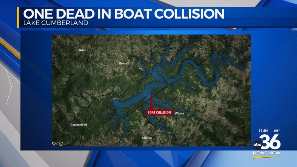 One Dead In Boat Crash On Lake Cumberland