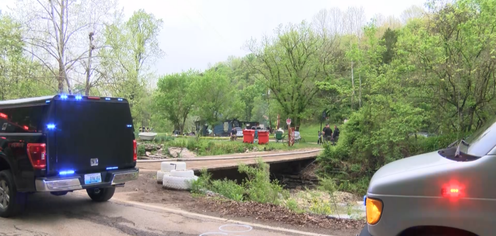 Franklin County Fatal Fire Scene