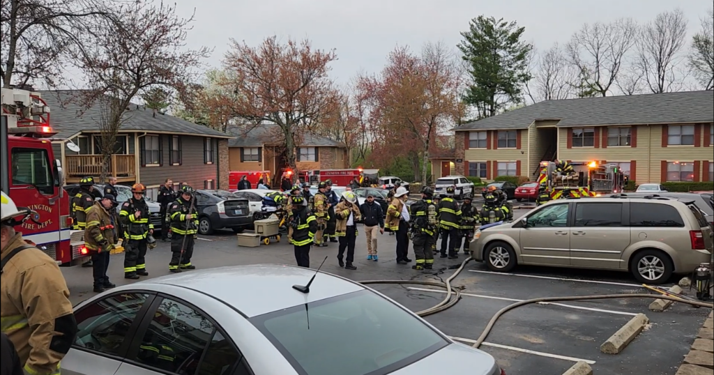 Apartment Fire N Mt Tabor Rd