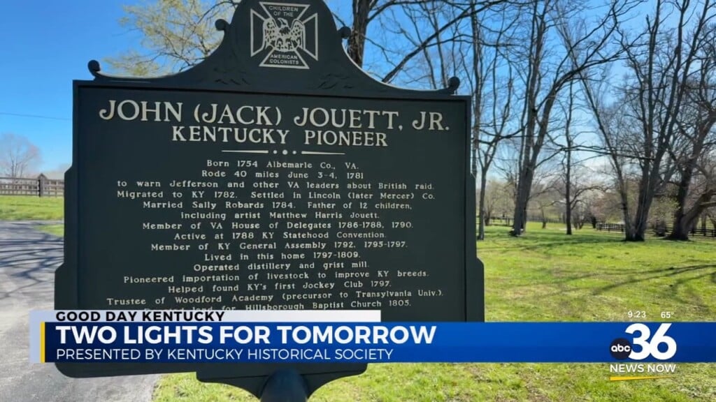 Kentucky Historical Society Presents Two Lights For Tomorrow
