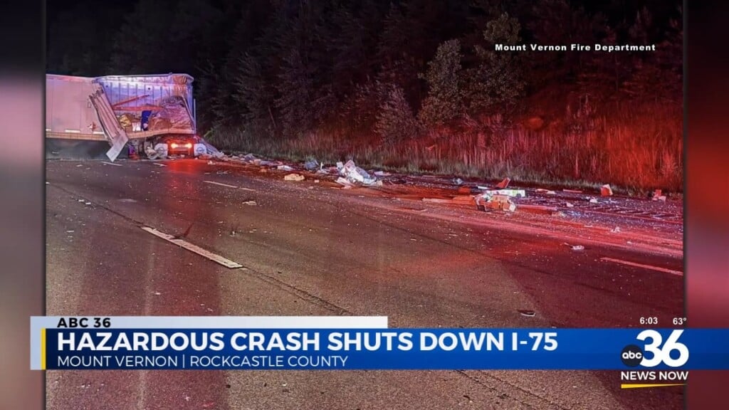 Rockcastle County Semi Crash On I 75 Leads To Hazardous Material Spill