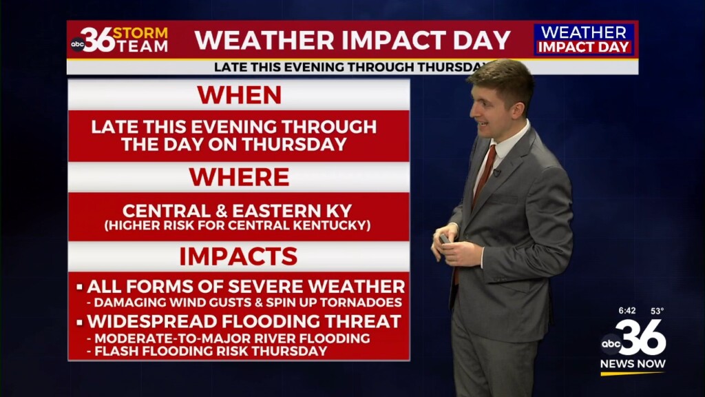 Strong To Severe Storms Arrive Late Wednesday Night Into Thursday Morning