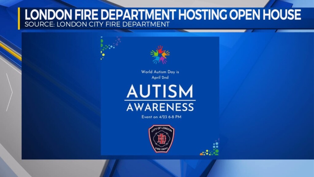 London Fire Department Autism Awareness Open House