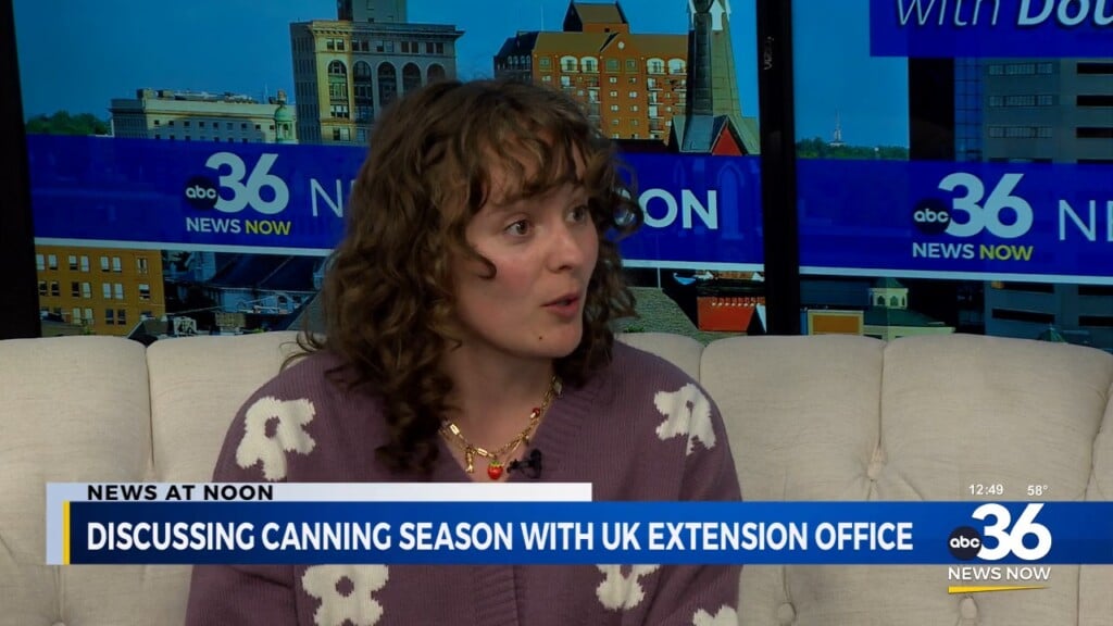 Discussing Canning Season With U. K. Extension's Caroline Mcmahan