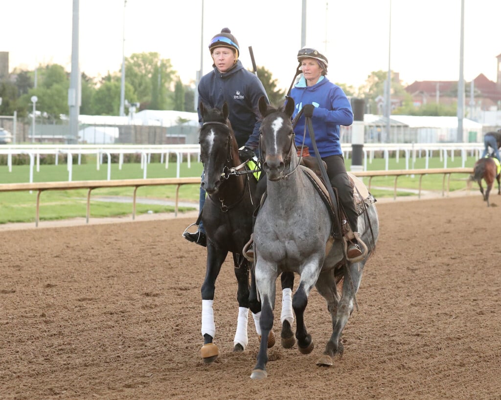 Chunk Of Gold Gallop Churchill Downs 04 27 25 002 Kurtis Coady