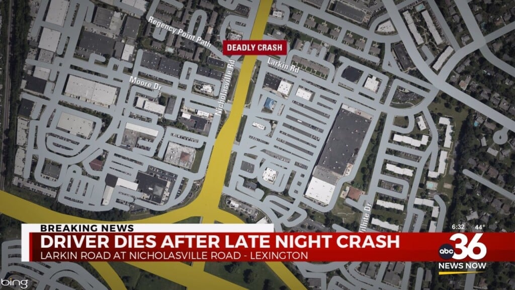 Driver Dies After Late Night Crash On Larkin Road