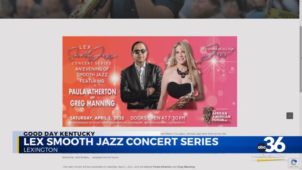 Groove Out To Some Smooth Jazz This Weekend