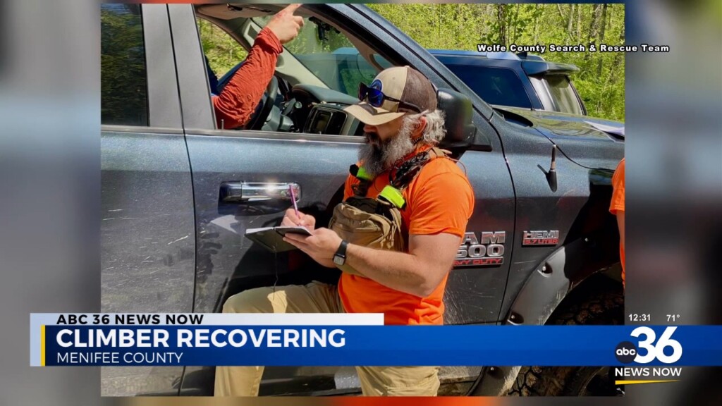 Climber Recovering From A 35 Foot Fall