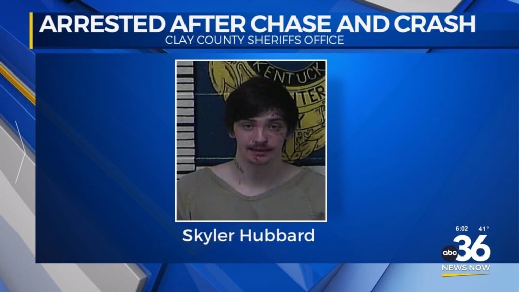 Man Arrested After Chase, Crash In Clay County